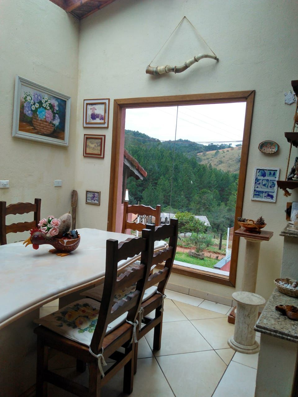 Encante-se - Sítio na Serra da Mantiqueira! Casa sede com 3 quartos, piscina, área gourmet Código 1114