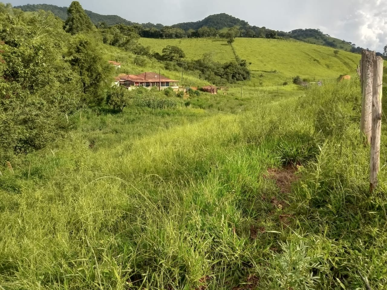 Chácara com  lago de peixes, casa com 3 quartos,  2 suítes, | Camanducaia - MG | código 883