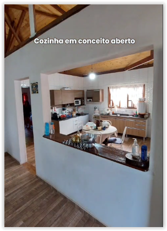 Chácara com Casa em Extrema/MG, 1.500m², 3 dormitórios (1 suíte), 2 lagos, garagem p/ 8 carros. Cod. 1180
